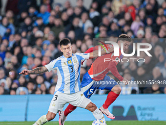 The Argentine National Team returns to the South American Qualifiers facing Chile at the Monumental Stadium in Buenos Aires, Argentina, on S...