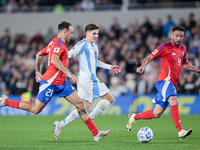 The Argentine National Team returns to the South American Qualifiers facing Chile at the Monumental Stadium in Buenos Aires, Argentina, on S...