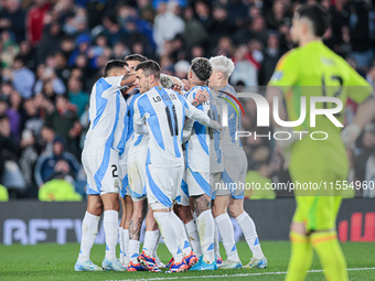 The Argentine National Team returns to the South American Qualifiers facing Chile at the Monumental Stadium in Buenos Aires, Argentina, on S...