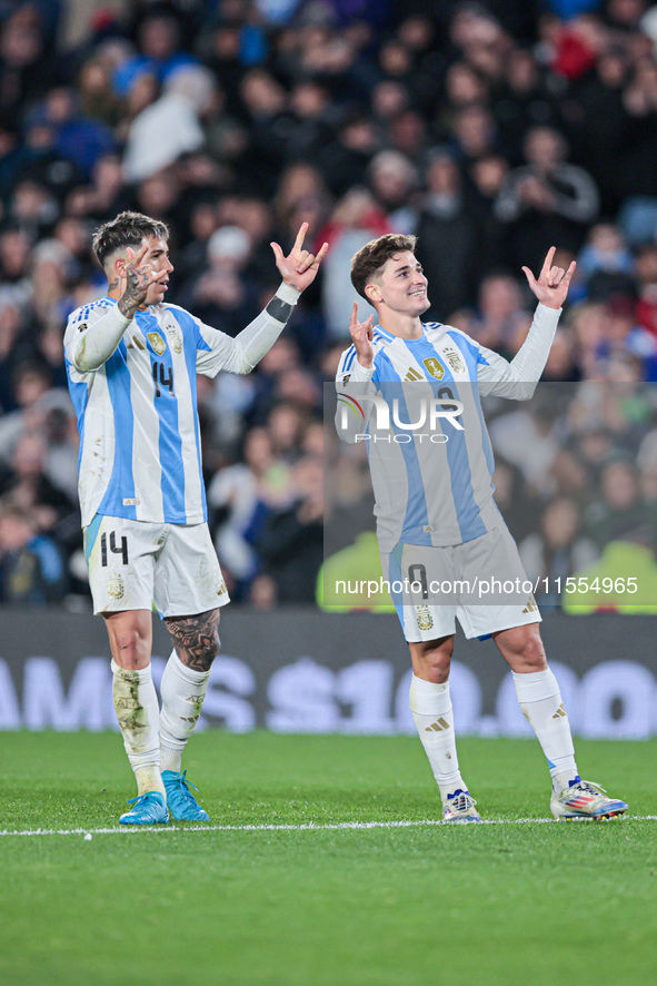 The Argentine National Team returns to the South American Qualifiers facing Chile at the Monumental Stadium in Buenos Aires, Argentina, on S...