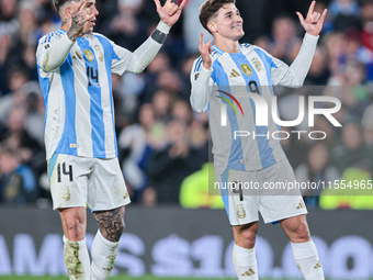 The Argentine National Team returns to the South American Qualifiers facing Chile at the Monumental Stadium in Buenos Aires, Argentina, on S...