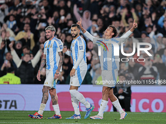 The Argentine National Team returns to the South American Qualifiers facing Chile at the Monumental Stadium in Buenos Aires, Argentina, on S...