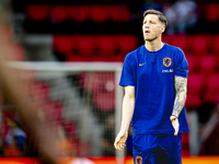 Netherlands forward Wout Weghorst plays during the match between the Netherlands and Bosnia and Herzegovina at the Philips Stadium for the U...