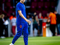 Netherlands defender Jan-Paul van Hecke plays during the match between the Netherlands and Bosnia and Herzegovina at the Philips Stadium for...