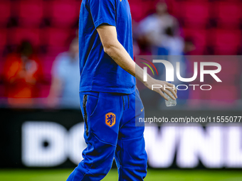 Netherlands defender Jan-Paul van Hecke plays during the match between the Netherlands and Bosnia and Herzegovina at the Philips Stadium for...