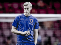 Netherlands defender Jan-Paul van Hecke plays during the match between the Netherlands and Bosnia and Herzegovina at the Philips Stadium for...