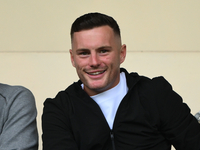 Former Pie, Macaulay Langstaff, now of Millwall, takes his seat ahead of the Sky Bet League 2 match between Notts County and Accrington Stan...