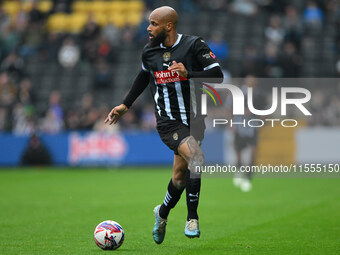 David McGoldrick of Notts County during the Sky Bet League 2 match between Notts County and Accrington Stanley at Meadow Lane in Nottingham,...