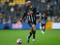 David McGoldrick of Notts County during the Sky Bet League 2 match between Notts County and Accrington Stanley at Meadow Lane in Nottingham,...