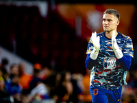 Netherlands goalkeeper Bart Verbruggen during the match between the Netherlands and Bosnia and Herzegovina at the Philips Stadium for the UE...