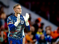 Netherlands goalkeeper Bart Verbruggen during the match between the Netherlands and Bosnia and Herzegovina at the Philips Stadium for the UE...