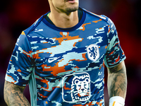 Netherlands goalkeeper Nick Olij during the match between the Netherlands and Bosnia and Herzegovina at the Philips Stadium for the UEFA Nat...