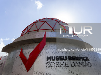 An exterior view of the Benfica Museum at ''Estadio da Luz'' in Lisbon, Portugal, on September 7, 2024. The soccer team has a new coach, Por...