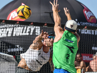 #2 LUPO D. - #1 ZAYTSEV I. (White) vs #1 COTTAFAVA S. - #2 BASSEREAU R. (Green) during the quarter-final of Fonzies Campionato Italiano Asso...