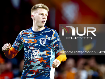 Netherlands midfielder Jerdy Schouten plays during the match between the Netherlands and Bosnia and Herzegovina at the Philips Stadium for t...