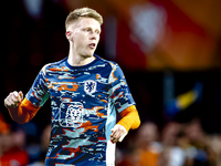 Netherlands midfielder Jerdy Schouten plays during the match between the Netherlands and Bosnia and Herzegovina at the Philips Stadium for t...