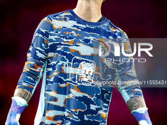 Netherlands goalkeeper Mark Flekken during the match between the Netherlands and Bosnia and Herzegovina at the Philips Stadium for the UEFA...