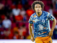 Netherlands forward Joshua Zirkzee during the match between the Netherlands and Bosnia and Herzegovina at the Philips Stadium for the UEFA N...