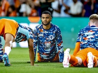 Netherlands forward Cody Gakpo plays during the match between the Netherlands and Bosnia and Herzegovina at the Philips Stadium for the UEFA...