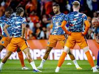 Netherlands forward Cody Gakpo plays during the match between the Netherlands and Bosnia and Herzegovina at the Philips Stadium for the UEFA...