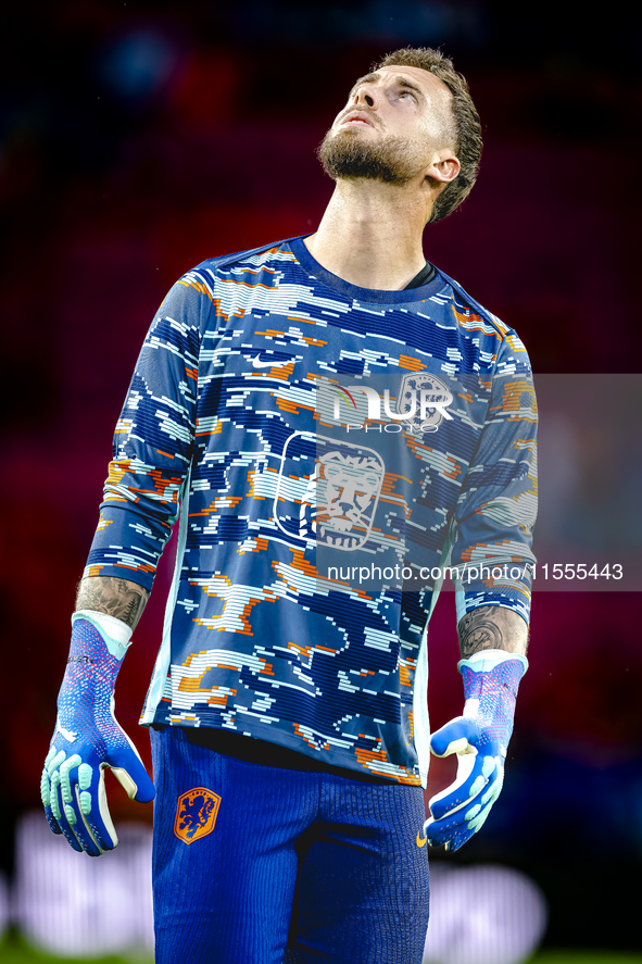 During the match between the Netherlands and Bosnia and Herzegovina at the Philips Stadium for the UEFA Nations League, League A, Group A3,...