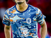 Netherlands forward Joshua Zirkzee during the match between the Netherlands and Bosnia and Herzegovina at the Philips Stadium for the UEFA N...