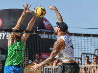 #2 LUPO D. - #1 ZAYTSEV I. (White) vs #1 COTTAFAVA S. - #2 BASSEREAU R. (Green) during the quarter-final of Fonzies Campionato Italiano Asso...