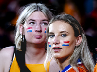 Supporters of the Netherlands during the match between the Netherlands and Bosnia and Herzegovina at the Philips Stadium for the UEFA Nation...