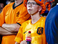 Supporters of the Netherlands during the match between the Netherlands and Bosnia and Herzegovina at the Philips Stadium for the UEFA Nation...