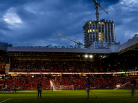 The atmosphere in the stadium during the match between the Netherlands and Bosnia and Herzegovina at the Philips Stadium for the UEFA Nation...