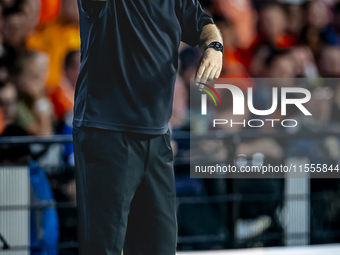 Bosnia and Herzegovina trainer Sergej Barbarez during the match between the Netherlands and Bosnia and Herzegovina at the Philips Stadium fo...