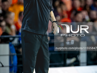 Bosnia and Herzegovina trainer Sergej Barbarez during the match between the Netherlands and Bosnia and Herzegovina at the Philips Stadium fo...