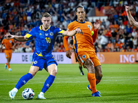 Bosnia and Herzegovina forward Ermedin Demirovic scores the 1-1 during the match between the Netherlands and Bosnia and Herzegovina at the P...