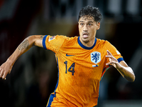 Netherlands midfielder Tijani Reijnders plays during the match between the Netherlands and Bosnia and Herzegovina at the Philips Stadium for...