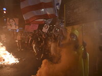 Thousands of Israelis protest against the Israeli government, calling for the immediate release of the hostages still held by Hamas in Gaza,...