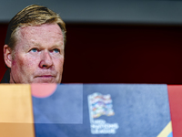 Netherlands trainer Ronald Koeman during the press conference after the match between the Netherlands and Bosnia and Herzegovina at the Phil...