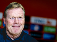 Netherlands trainer Ronald Koeman during the press conference after the match between the Netherlands and Bosnia and Herzegovina at the Phil...