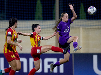 Fanny Rossi of Anderlecht is in action during the UEFA Women's Champions League First qualifying round, Semi-finals CP-Group 4 soccer match...