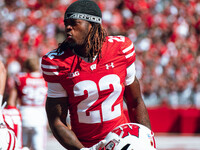 Wisconsin Badgers cornerback Jace Arnold #22 is at Camp Randall Stadium in Madison, Wisconsin, on September 7, 2024. (