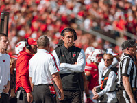 Wisconsin Badgers Head Coach Luke Fickell is at Camp Randall Stadium in Madison, Wisconsin, on September 7, 2024. (