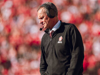 South Dakota Head Coach Bob Nielson is at Camp Randall Stadium in Madison, Wisconsin, on September 7, 2024. (