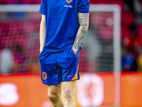 Netherlands forward Wout Weghorst plays during the match between the Netherlands and Bosnia and Herzegovina at the Philips Stadium for the U...