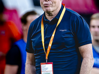 Netherlands trainer Ronald Koeman during the match between the Netherlands and Bosnia and Herzegovina at the Philips Stadium for the UEFA Na...