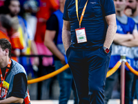 Netherlands trainer Ronald Koeman during the match between the Netherlands and Bosnia and Herzegovina at the Philips Stadium for the UEFA Na...