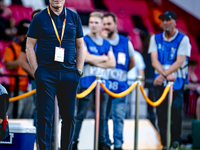 Netherlands trainer Ronald Koeman during the match between the Netherlands and Bosnia and Herzegovina at the Philips Stadium for the UEFA Na...