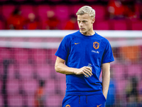 Netherlands defender Jan-Paul van Hecke plays during the match between the Netherlands and Bosnia and Herzegovina at the Philips Stadium for...