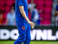 Netherlands defender Jan-Paul van Hecke plays during the match between the Netherlands and Bosnia and Herzegovina at the Philips Stadium for...