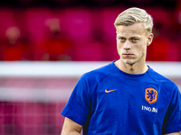 Netherlands defender Jan-Paul van Hecke plays during the match between the Netherlands and Bosnia and Herzegovina at the Philips Stadium for...