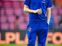 Netherlands defender Jan-Paul van Hecke plays during the match between the Netherlands and Bosnia and Herzegovina at the Philips Stadium for...