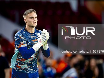 Netherlands goalkeeper Bart Verbruggen during the match between the Netherlands and Bosnia and Herzegovina at the Philips Stadium for the UE...